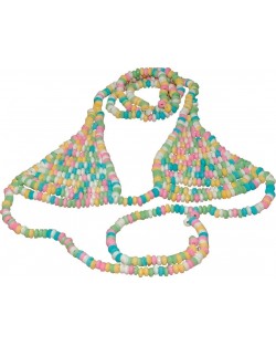 Reggiseno Caramelle Commestibile Vari Colori