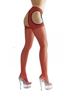 Collant Aperte Rosso Velato