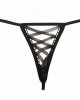 Riostring Aperto con Rosa Nero Pizzo 
