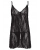 Babydoll e Perizoma Nero Pizzo 