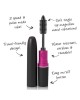 SCREAMING O - Mini Vibe Mascara Wand Nero 