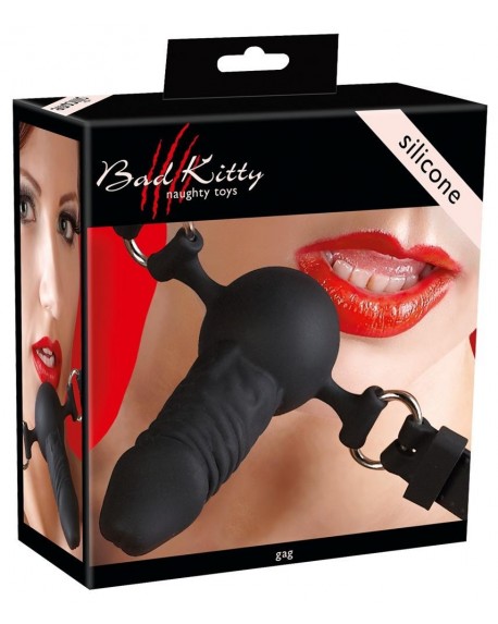 Silicone Gag Ball Nero 