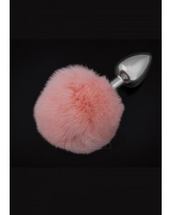 Plug con Coda piumino Rosa 