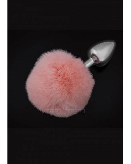 Plug con Coda piumino Rosa 