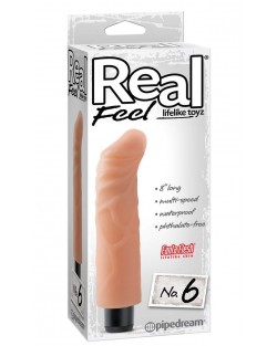 Vibratore Real Feel N° 6 Carne