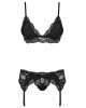 obsessive Bra Set Nero Pizzo