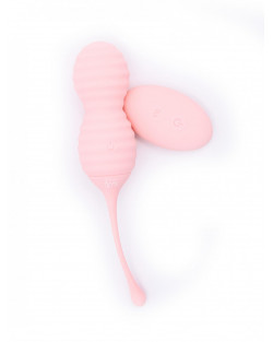 PLEASURE BALLS BEEHIVE con telecomando Rosa 