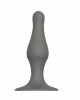 Anal plug con ventosa S Nero 