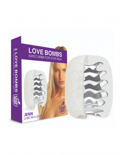 LOVE BOMBS - MASTURBATORE JENN Trasparente