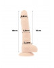 COCK MILLER - DILDO REALISTICO DUAL DENSITY Carne 