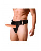 HARNESS ATTRACTION - WILLIAM STRAP ON VIBRANTE CAVO Carne