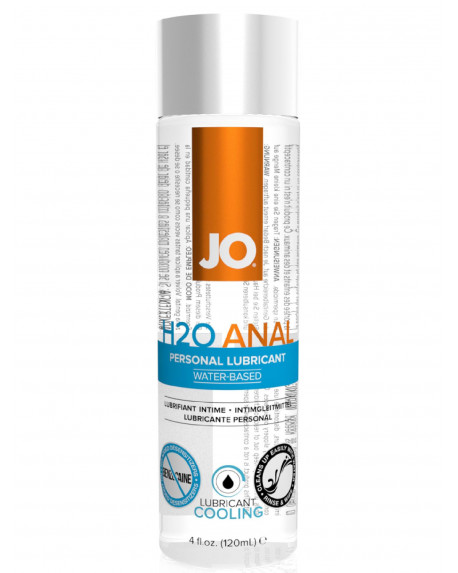 H2O Anal Lubricant Cooling 120ml