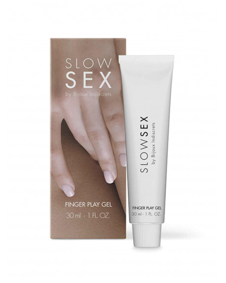 BIJOUX INDISCRETS - SLOW SEX FINGER PLAY GEL 30ml Cocco