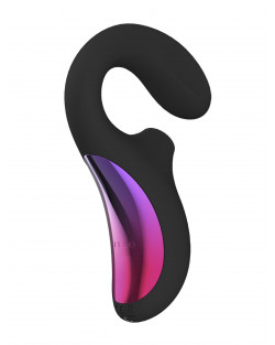 LELO - ENIGMA DUAL STIMULATION SONIC MASSAGER Nero 