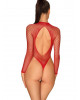 OBSESSIVE - B126 TEDDY Nylon Rosso 