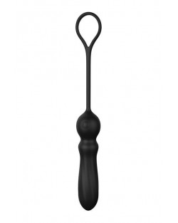 CHEEKY LOVE - Vibratore anale Nero 