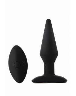 CHEEKY LOVE - Plug vibrante con telecomando Nero 