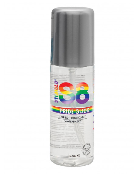 S8 - Lubrificante a base d'acqua PRIDE GLIDE 125ml