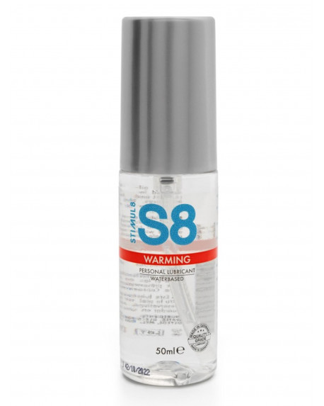 S8 - Lubrificante a base d'acqua Warming 50ml