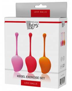 KEGEL EXERCISE SET - LOVE BALLS Vari Colori