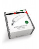 Dolce Piccante - Plug argento con coda Nero 