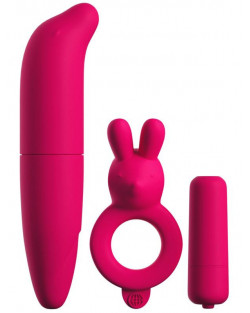 PipeDream - Couples Vibrating Starter Kit Rosa 