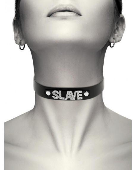 Coquette - Collare Choker Slave Nero