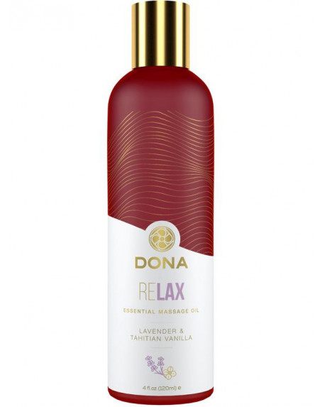 Dona - Essential Massage Oil Re-Charge 120ml Vaniglia Tahitiana Lavanda