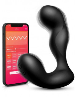 Svakom - Iker Stimolatore Prostatico App Controlled Nero 