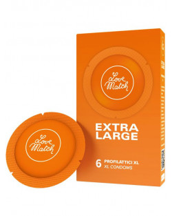 Love Match - Profilattici Extra Large - 6pz