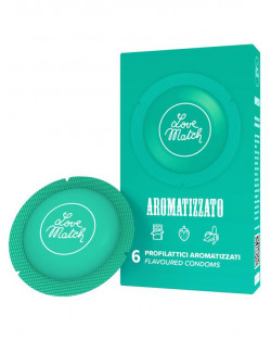 Love Match - Profilattici Aromatizzati - 6pz 