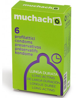 Muchacho - Profilattici Ritardanti - 6pz 