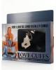 Manette Peluche Love Cuffs Nero 