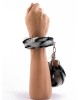 Manette Peluche Love Cuffs Zebrato