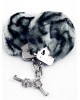 Manette Peluche Love Cuffs Zebrato