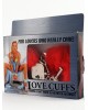 Manette Peluche Love Cuffs Rosso 